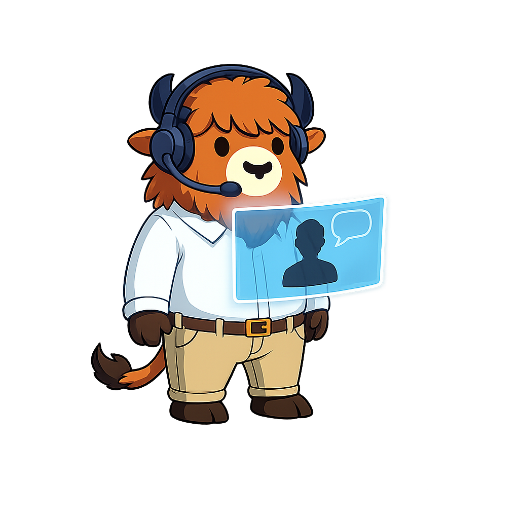 Outback Yak contact illustration